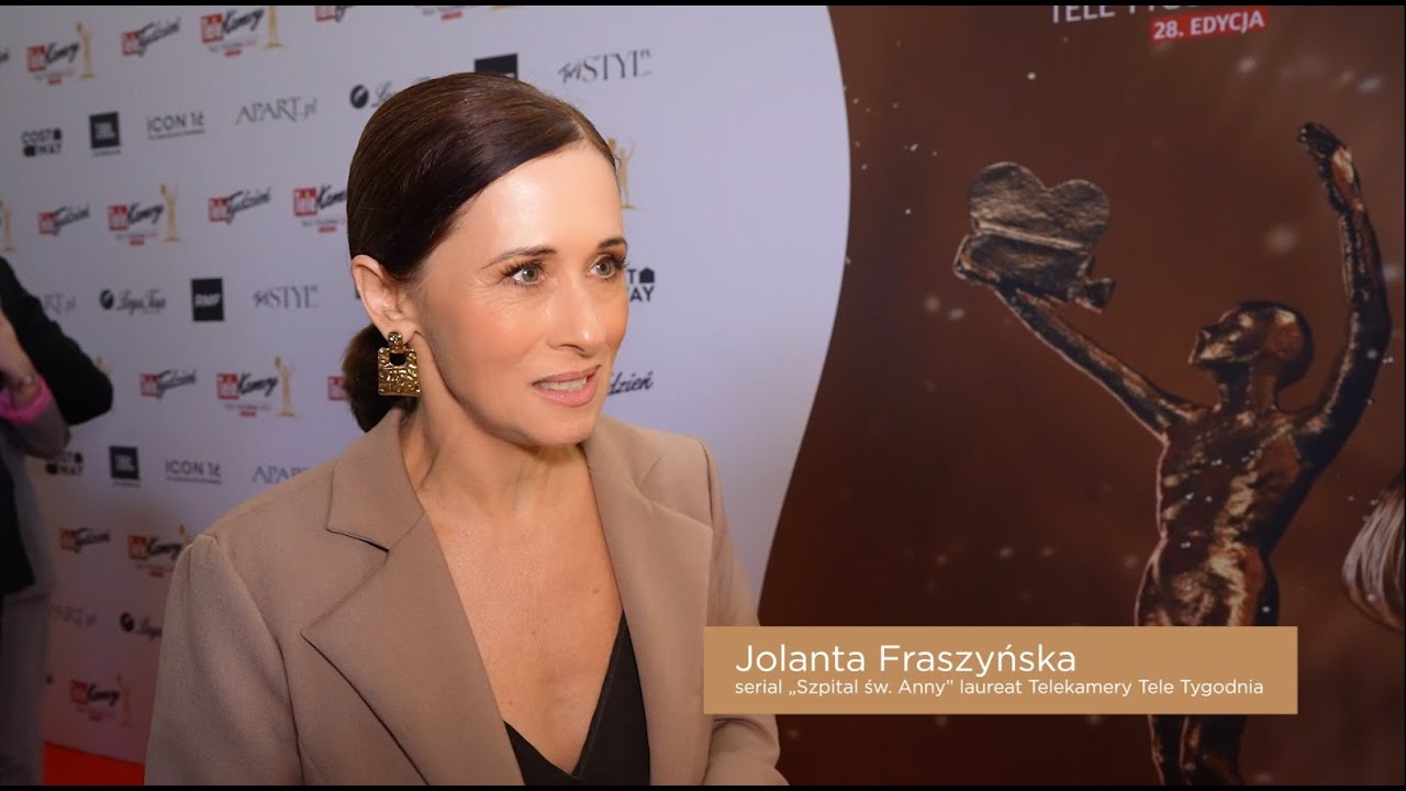 Jolanta Fraszyńska - Szpital św. Anny - laureat Telekamery Tele Tygodnia 2025