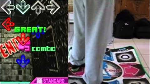 StepMania/DDR - N&S - DEAD END on soft mat Standard / Difficult