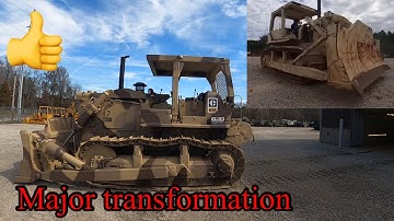 You wont believe this transformation on Cat D7F dozer makeover! part 2 @C_CEQUIPMENT