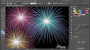 How to Draw Fireworks in Adobe Illustrator
