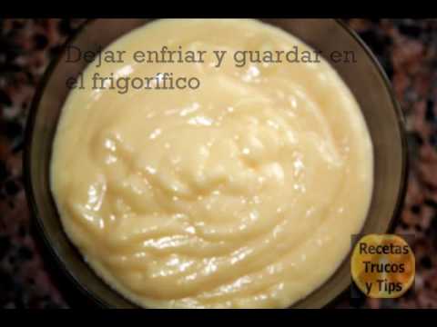 CREMA PASTELERA (MÁS FÁCIL Y RÁPIDA) RecetasTrucosyTips