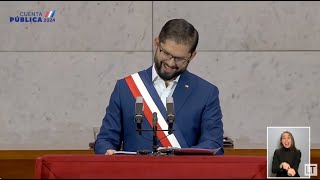 Presidente Boric realiza Cuenta Pública 2024 - Señal Oficial