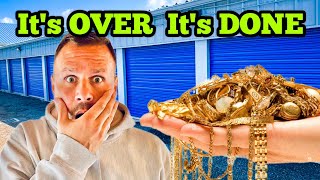 IT'S OVER But There's A GOLD LINING In The Storage Unit