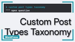 Wordpress: Taxonomy and Custom Post type with Collpase (2 Solutions!!)
