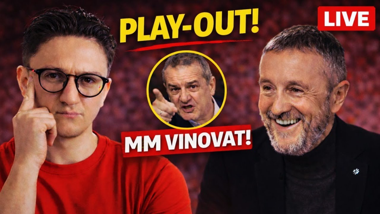 FCSB în PLAY-OUT! MM e vinovat? Becali îi vrea pe Rădoi și Adi Ilie | LIVE