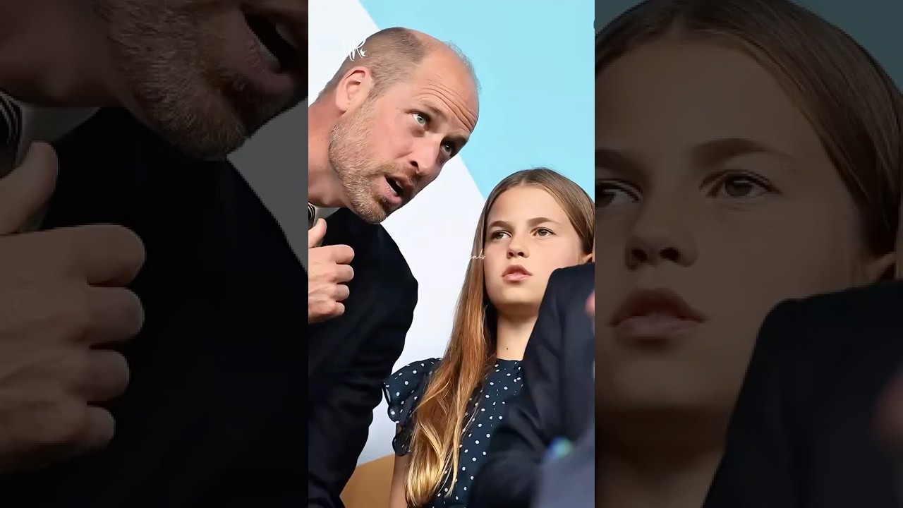 ♛ Princess Charlotte debuts on social media with proud dad Prince William! 