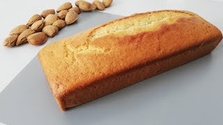 RECETTE RAPIDE de cake aux amandes | ultra moelleux - facile à faire | Delicious Almond Cake