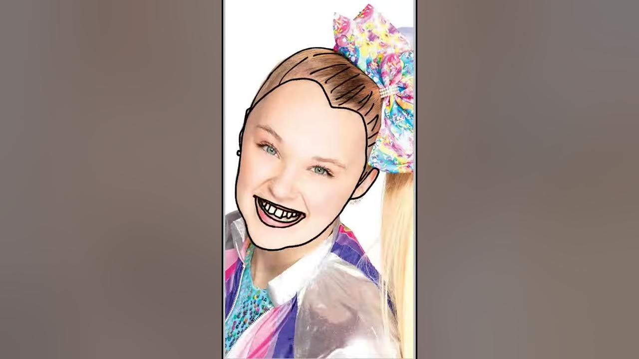 HOW TO DRAW JOJO SIWA !!! 🎨🖍️🌈🎀 - YouTube