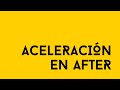 Comprendiendo la aceleración en After Effects