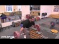 Тренировка сборной России по тяжелой атлетике (Russian weightlifting team training)