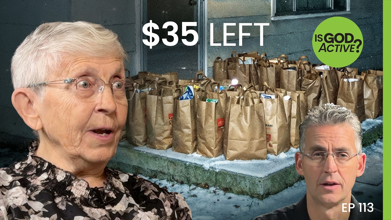 Продукты появились, пока она еще молилась.