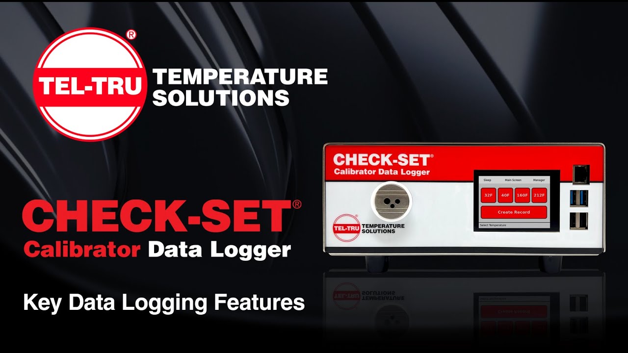Check Set® Calibrator Data Logger - Key Data Logging Features - YouTube