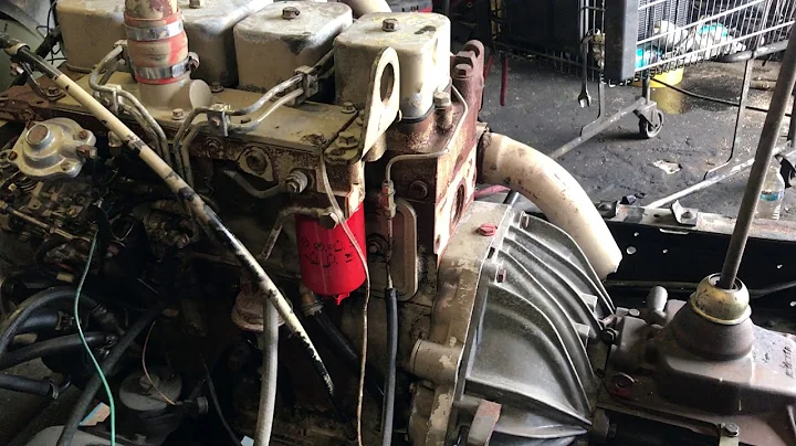 CUMMINS 4BT ENGINE (TEST RUN) Serial # 44455430