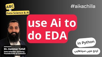 use AI to do EDA at fast pace #aikachilla