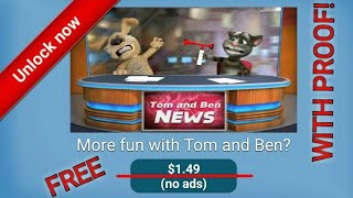 Talking Tom & Ben News Hack-Tom's actions unlocked[PROOF] Resimi