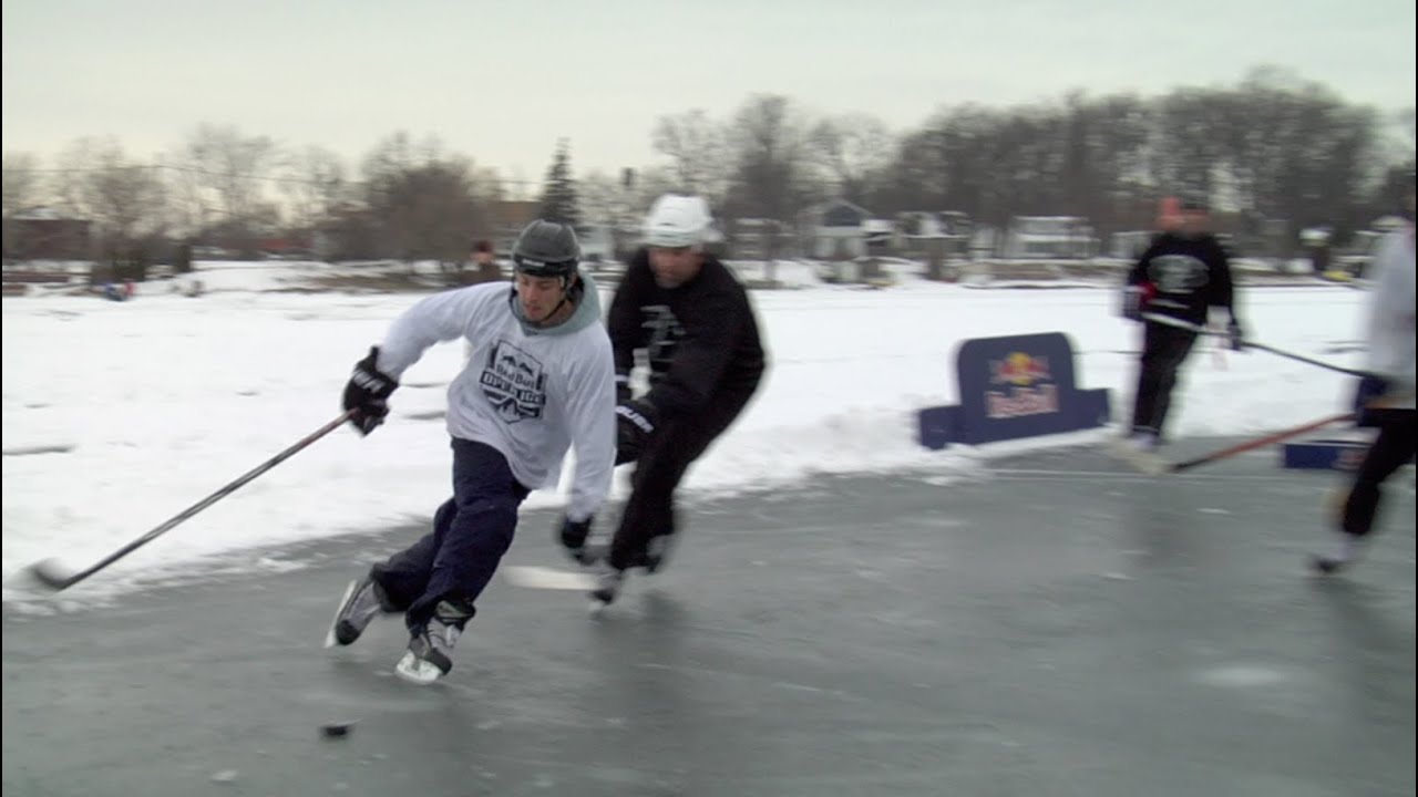 Image result for image of pond hockey