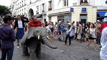 Montmartre, cornival on street, 26 June 2010 ( -2)