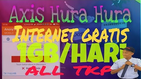 Cara seting internetan gratis menggunakan Axis Hura Hura all tkp | TERBARU!!! versi anonyTun