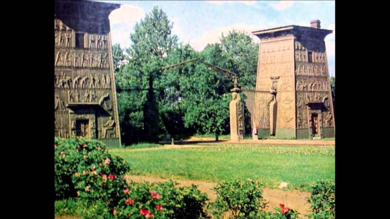 г. Пушкин. Египетские ворота. - YouTube