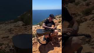 Jamming on the side of a Cliff