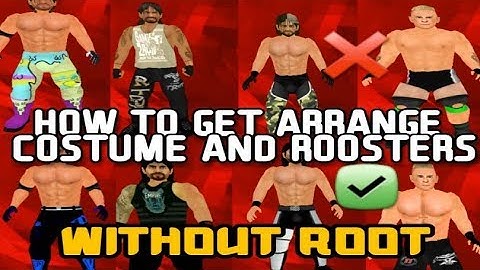 WR3D How to Get Player and Costume (Without ROOT)