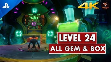PS5 Crash Bandicoot 4 - All Boxes and Hidden Gem Level 24 OUT FOR LAUNCH AMAZING