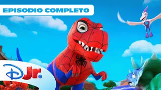 MARVEL SPIDEY Y SU SUPEREQUIPO: ¡Vamos, dinopoderes! 🕷️ | EPISODIO COMPLETO | @DisneyJuniorES