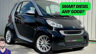 a DIESEL smart car? we take a closer look