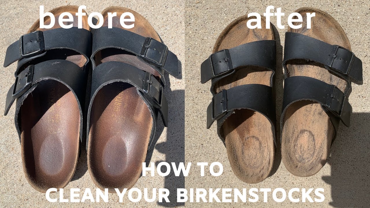 how to clean wet birkenstocks