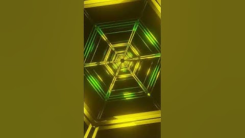 #Abstract #background  Video 4k Green Yellow Metallic Wireframe VJ #LOOP NEON Sci-Fi Screensaver