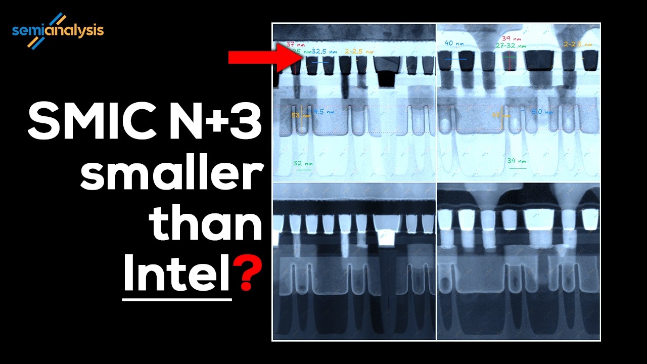 SMIC's 7nm N+3 Process: Achieving EUV-Level Density Without EUV Lithography