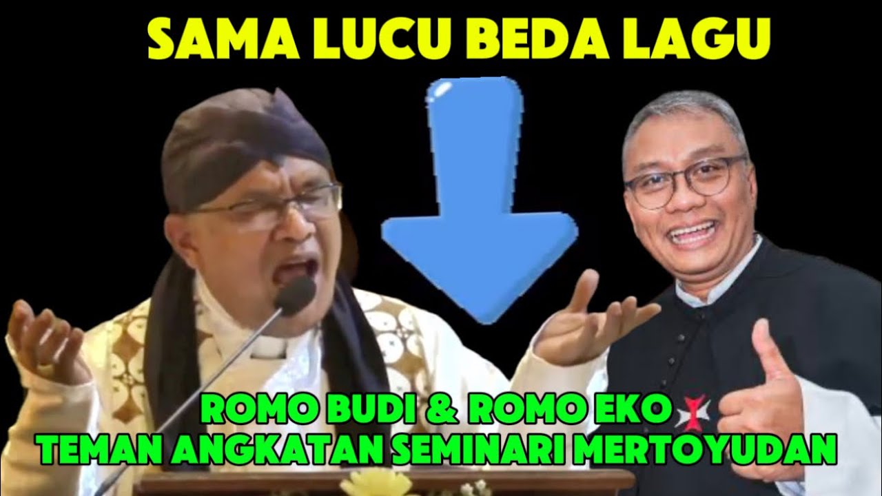 Khotbahnya Sama Lucu dengan Rm Eko Wahyu OSC⁉️Beda Lagu, Mereka Seangkatan di Seminari Mertoyudan‼️
