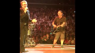 U2 Desire Torino 2015 09 05 fans on stage (video by Stefano Jottini)