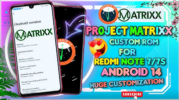 Android 14 On Redmi Note 7/7s 🔥 Levender 🤩 Review and Customization ❤️
