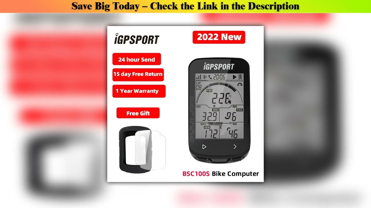 Igpsport Bsc100s Computer — Review (2025): Igpsport Bsc100s Computer IGS Bicycle Computer