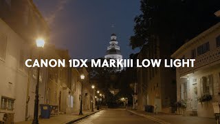 Canon 1DX MARK III Low Light Test (5.5K RAW)
