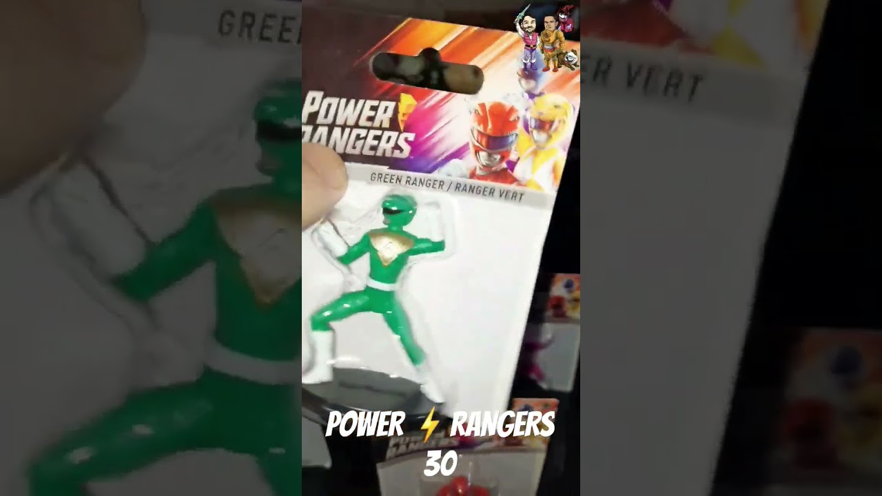 NOVAS MINIATURAS DE POWER RANGERS! #shorts #powerrangers # ...