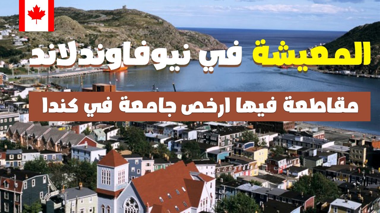 كل ما تريد معرفته عن المعيشة وتكاليفها في مقاطعة نيوفاوندلاند  _ فيها ارخص جامعه في كندا