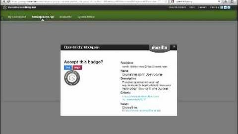 CourseSites Open Course Badge Tutorial
