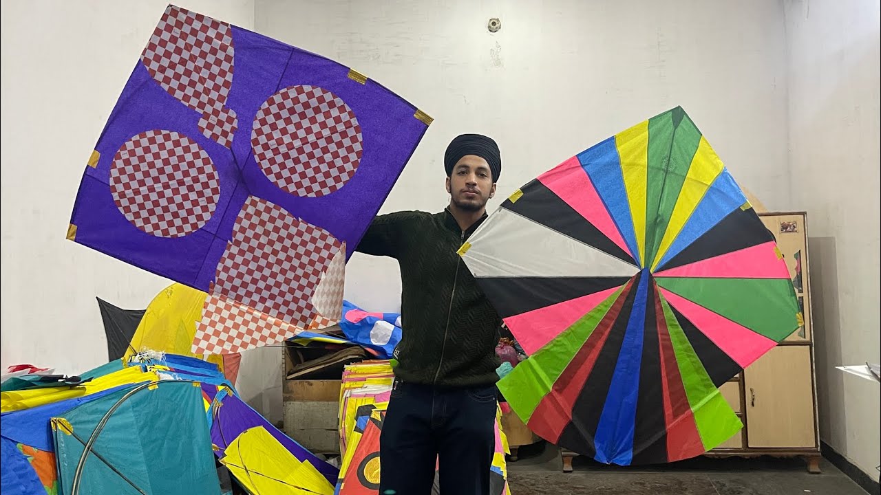 Amritsar Famous Kite store 🪁2024.😍Unique kites 🪁Montu Kite House YouTube