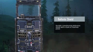 *New* Ballistic shield cod mobile