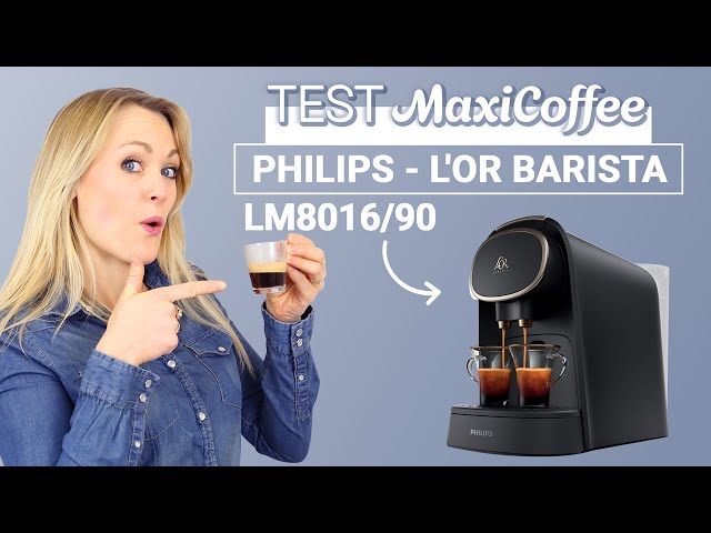 La cafetière Philips L'OR Barista est la cafetière à capsules