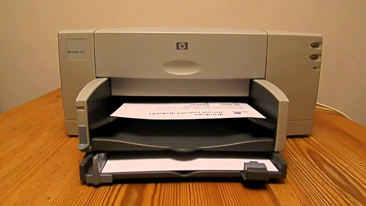 Update HP DeskJet 845c - drukarka na sprzedaż
