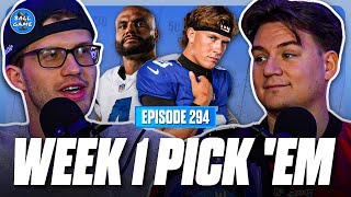 Predicting EVERY NFL Week 1 Game | BallGame EP294