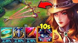 I DISCOVERED A CAITLYN BUILD THAT GIVES YOU INFINITE ULTS (SPAM R ON REPEAT)