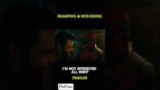 Deadpool & wolverine trailer| part one | #viral #trailer #funny