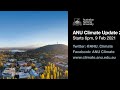 ANU Climate Update 2021