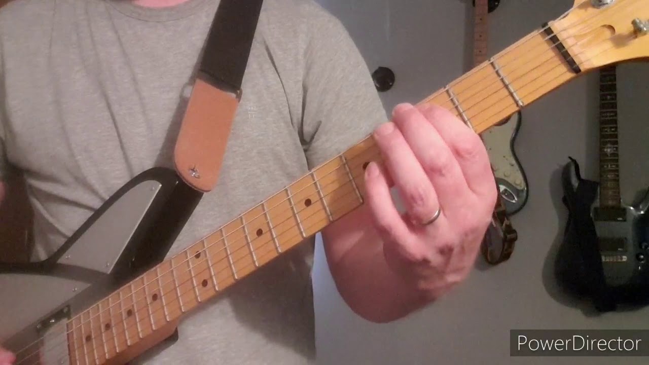 How to play Slash and Burn by The Manic Street Preachers on Guitar