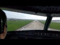 Airbus A320 short landing