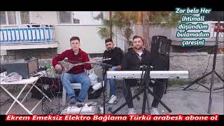 Zor bela Her ihtimali düşündüm bulamadım çaresini Ekrem Emeksiz Elektro bağlamalı Cover HD Video 22 Resimi